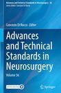 "Advances and Technical Standards in Neurosurgery, Volume 56, Concezio Di Rocco, Editor. Blaues Hintergrunddesign."