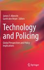 "Technology and Policing: Global Perspectives and Policy Implications" in weißen Buchstaben auf buntem Hintergrund. Springer-Logo unten.