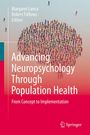 Buchtitel: "Advancing Neuropsychology Through Population Health". Viele kleine Figuren bilden ein Herz.