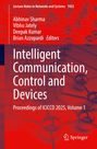 Intelligent Communication, Control and Devices, Buch