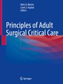 "Principles of Adult Surgical Critical Care, Second Edition" von Niels D. Martin und Lewis J. Kaplan, Farben: Blau und Rot.