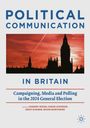 "Political Communication in Britain" oben, "Campaigning, Media and Polling in the 2024 General Election" unten, Bild vom Big Ben.
