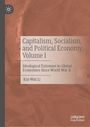 Buchtitel: "Capitalism, Socialism, and Political Economy, Volume I" von Kui-Wai Li. Braun-marmorierter Hintergrund.