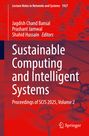 „Lecture Notes in Networks and Systems 1927. Sustainable Computing and Intelligent Systems. Rotes Hintergrundmuster.“