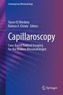 Text: "Capillaroscopy: Case-Based Nailfold Imaging for the Modern Rheumatologist." Lila, blaue abstrakte Hintergründe. Springer-Logo.