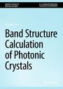 Titel: „Band Structure Calculation of Photonic Crystals“ von Jiguang Sun. Logo oben. Pastellblauer Hintergrund.
