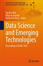 "Data Science and Emerging Technologies" steht in Weiß auf einem orangefarbenen Hintergrund mit einer futuristischen Illustration.