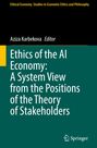"Ethics of the AI Economy: A System View from the Positions of the Theory of Stakeholders." Springer-Logo unten.