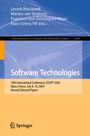 Titel: Software Technologies. ICSOFT 2024, Dijon, France. Herausgeber: Maciaszek, Sinderen, Dominguez-Mayo, Fill. Verlag: Springer.