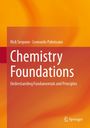 Text: "Chemistry Foundations: Understanding Fundamentals and Principles". Autoren: Nick Serpone, Leonardo Palmisano. Orange Hintergrund.
