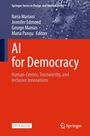 AI for Democracy: Human-Centric, Trustworthy, and Inclusive Innovations. Illustration: Gesicht aus Pixeln. Open Access.