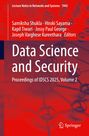 „Data Science and Security“, Autoren Samiksha Shukla et al., Springer-Verlag. Rotes Cover mit Netzwerkmuster.