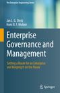 "Enterprise Governance and Management" von Jan L. G. Dietz, Hans B. F. Mulder. Oben ist ein Titel, unten das Springer-Logo.