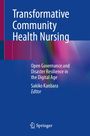Titel: "Transformative Community Health Nursing". Autor: Sakiko Kanbara. Blaues Cover mit bunten Farbverläufen. Springer-Logo.