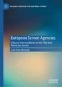 "European Screen Agencies. Cultural Intermediaries in the Film and Television Sector. Caitriona Noonan." Gradient-Hintergrund.