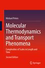 Autor: Michael Peters. Titel: Molecular Thermodynamics and Transport Phenomena. "Second Edition". Hintergrund: Rot.