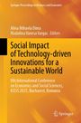Social Impact of Technology-driven Innovations for a Sustainable World, Buch