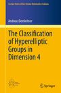 Titel: "The Classification of Hyperelliptic Groups in Dimension 4". Autor: Andreas Demleitner. Gelbes Cover mit Logos.
