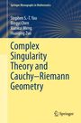 „Complex Singularity Theory and Cauchy–Riemann Geometry“ von Stephen S.-T. Yau und anderen, mit blau-gelbem Design.
