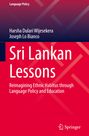 Buchtitel: "Sri Lankan Lessons". Untertitel spricht über Sprache und Bildung. Autoren und Springer-Logo unten.