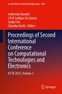 "Buchtitel: Proceedings of Second International Conference on Computational Technologies and Electronics. Springer-Logo."