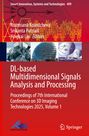 Covertext: "DL-based Multidimensional Signals Analysis and Processing. Proceedings of 7th Int. Conference on 3D Imaging Technologies 2025." Oben moderne Architektur und Satellitenschüsseln.
