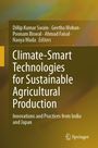 "Climate-Smart Technologies for Sustainable Agricultural Production" und Namen der Herausgeber; Farbverlauf in Braun- und Grüntönen.