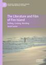 „The Literature and Film of Fire Island“, darunter „Drifting, Cruising, Worlding“, Jacob Sunter. Verschwommener Strand.