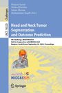 "Head and Neck Tumor Segmentation and Outcome Prediction, 4th Challenge, HECKTOR 2025, Daejeon, South Korea. Bild eines menschlichen Kopfes mit leuchtenden Bereichen."