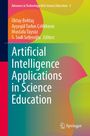 "Artificial Intelligence Applications in Science Education" von Oktay Bektaş u.a., mit abstrakten Farbmustern.