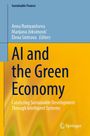 Titel: AI and the Green Economy. Herausgeber: Anna Rumyantseva, Marijana Joksimović, Elena Sintsova. Logo: Springer.