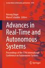 "Advances in Real-Time and Autonomous Systems" von Herwig Unger und Marcel Schaible. Rotes Cover, technisches Design.