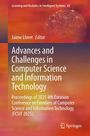 Titel: Advances and Challenges in Computer Science and Information Technology. Hintergrund in Orange- und Rottönen.