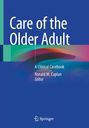 „Care of the Older Adult: A Clinical Casebook“, Editor Ronald M. Caplan. Farbiges abstraktes Design, Springer-Logo unten.