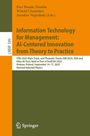 Titel: "Information Technology for Management: AI-Centered Innovation from Theory to Practice". Herausgeber: Ewa Wanda Ziemba.