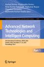 Titel: Advanced Network Technologies and Intelligent Computing. Konferenz: ANTIC 2025, Gwalior, Indien. Part 1.