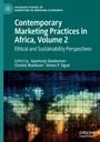 "Contemporary Marketing Practices in Africa, Volume 2" steht oben, begleitet von einem abstrakten Weltkartenmotiv.