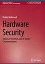 "Synthesis Lectures", "Hardware Security", Logo von Springer unten rechts, roter Hintergrund.