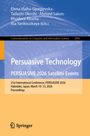 Elena Vlahu-Gjorgievska und weitere (Eds.), Persuasive Technology, 2026 Konferenz in Japan, Springer Verlag.