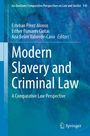 "Ius Gentium; Modern Slavery and Criminal Law; blaugrünes abstraktes Muster, Springer-Logo unten rechts."