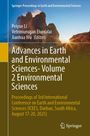 "Advances in Earth and Environmental Sciences-Volume 2 Environmental Sciences" vor Berglandschaft bei Sonnenaufgang.