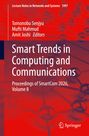 Titel: Smart Trends in Computing and Communications. Autoren: Tomonobu Senjyu, Mufti Mahmud, Amit Joshi. Springer-Logo unten.