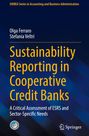 Titel: Sustainability Reporting in Cooperative Credit Banks. Autoren: Olga Ferraro, Stefania Veltri. Springer-Logo unten.