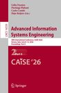 Titel: "Advanced Information Systems Engineering" von mehreren Herausgebern. Konferenz in Verona, Italien, 2026.