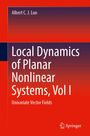 Titel: "Local Dynamics of Planar Nonlinear Systems, Vol I". Etwas abstraktes, schlichtes Design in Rot- und Violetttönen.