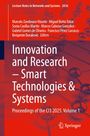 Text: "Innovation and Research – Smart Technologies & Systems, Proceedings of the CI3 2025. Volume 1." Hintergrund rot, Springer-Logo.