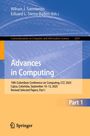 Titel: Advances in Computing. Autoren: Wilson J. Sarmiento, Eduard L. Sierra-Ballén. Verlag: Springer.