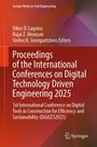 "Proceedings of the International Conferences on Digital Technology Driven Engineering 2025" vor rotem Hintergrund.
