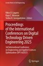 "Proceedings of the International Conferences on Digital Technology Driven Engineering 2025" auf rotem Hintergrund. Springer-Logo.