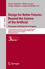 "Design for Better Futures: Beyond the Science of the Artificial" mit Editorennamen, Konferenzdetails und Jahr. Springer-Logo.